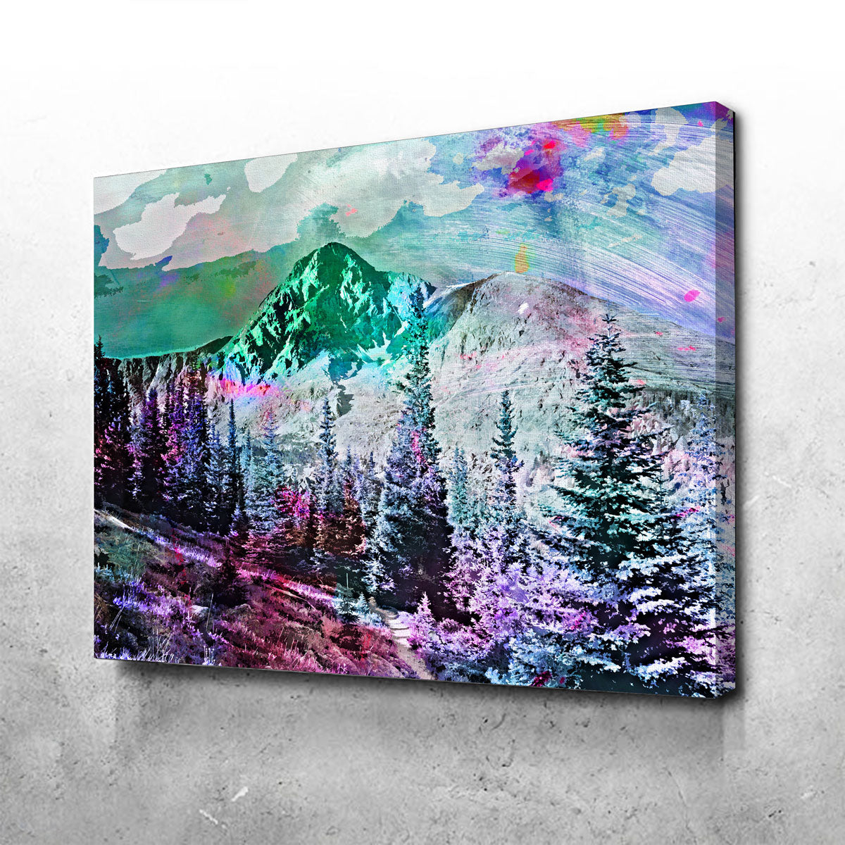 Abstract Holy Cross Canvas Set