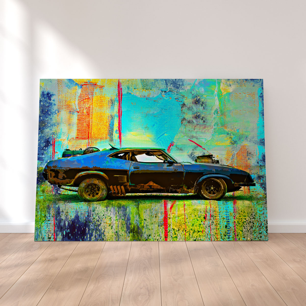 Abstract Interceptor Wall Art