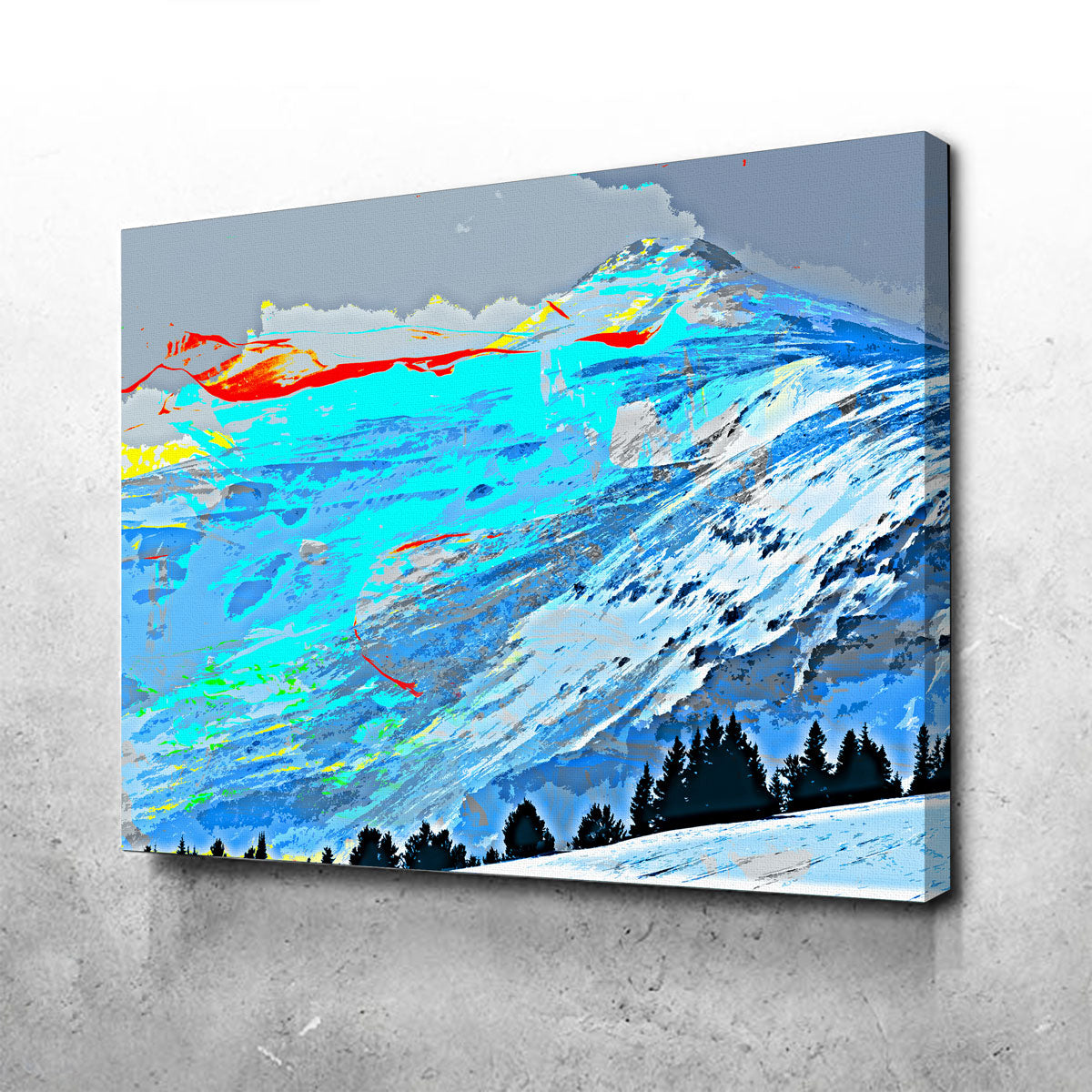 Abstract Lincoln Canvas Set