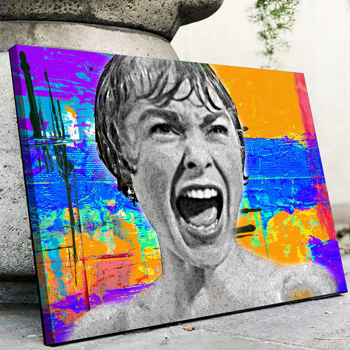 Abstract Psycho Wall Art