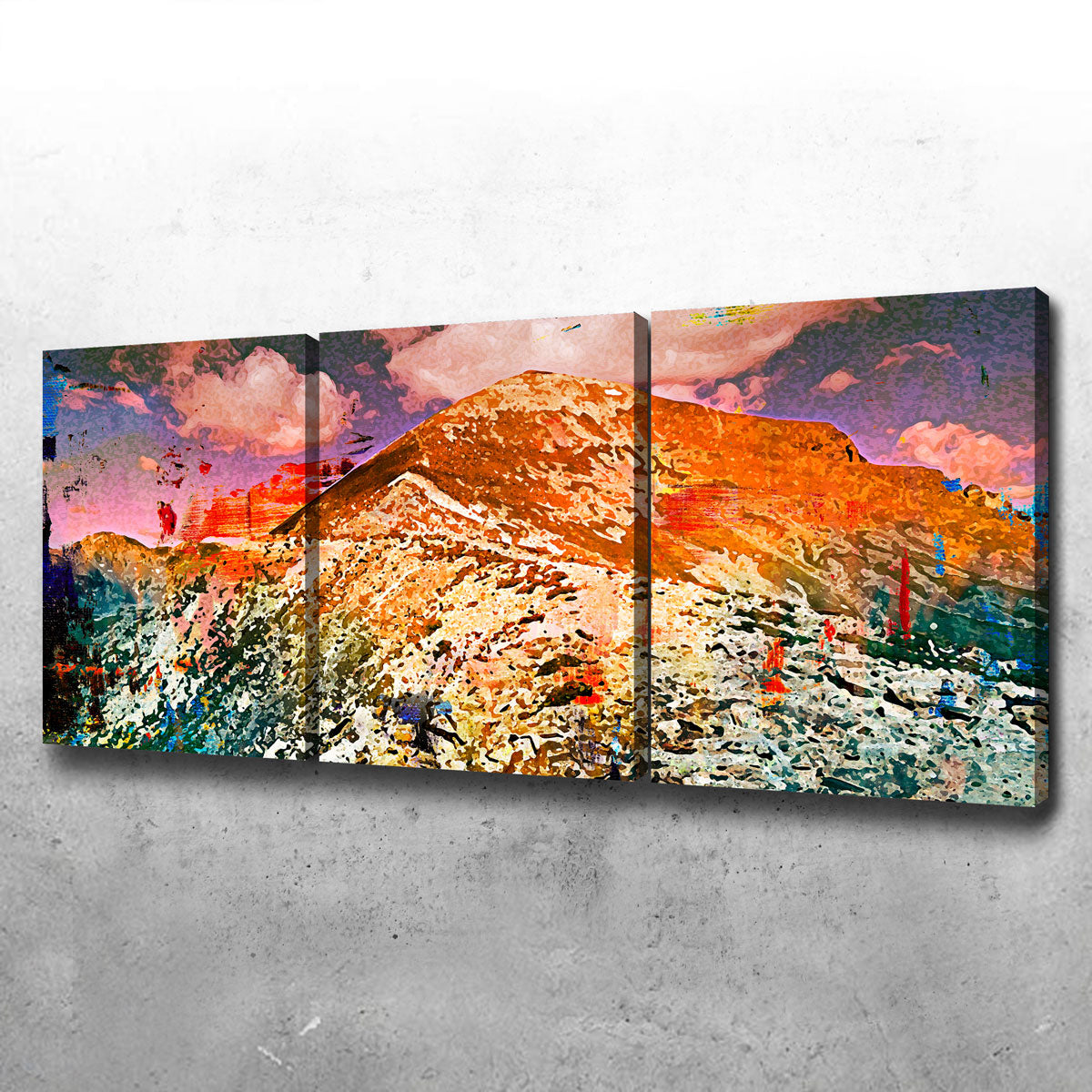 Abstract Quandary Canvas Set