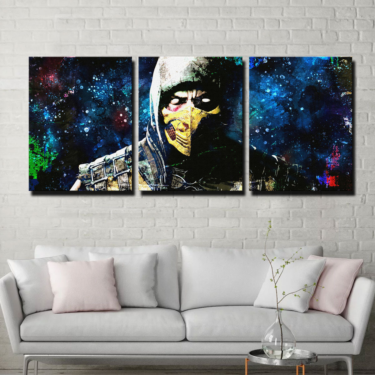 Abstract Scorpion Wall Art