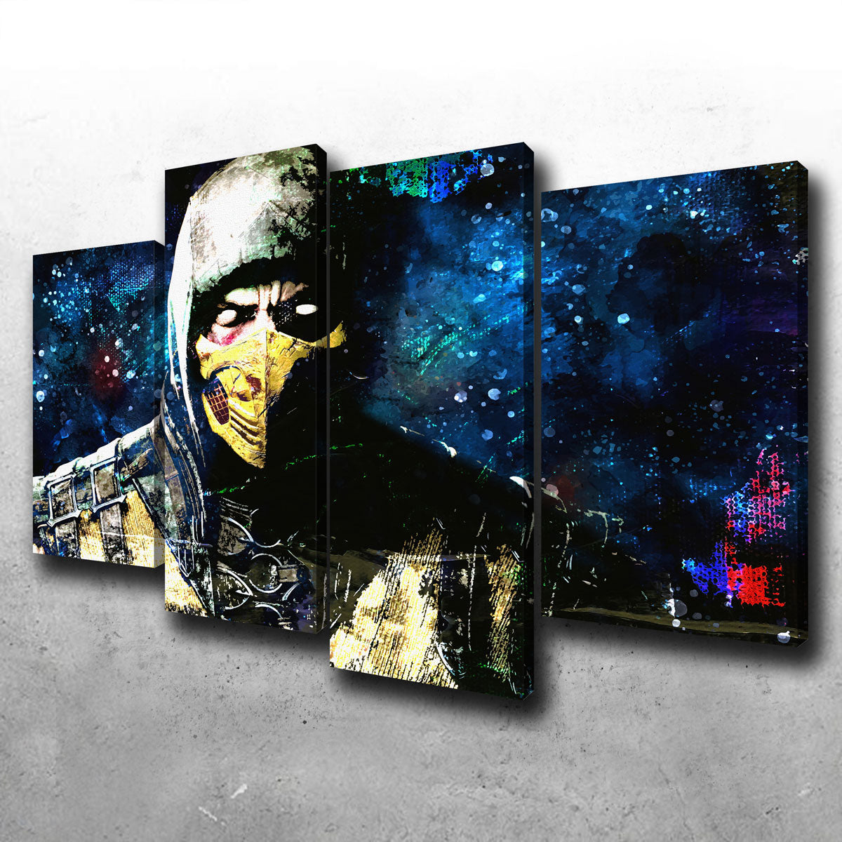 Abstract Scorpion Wall Art