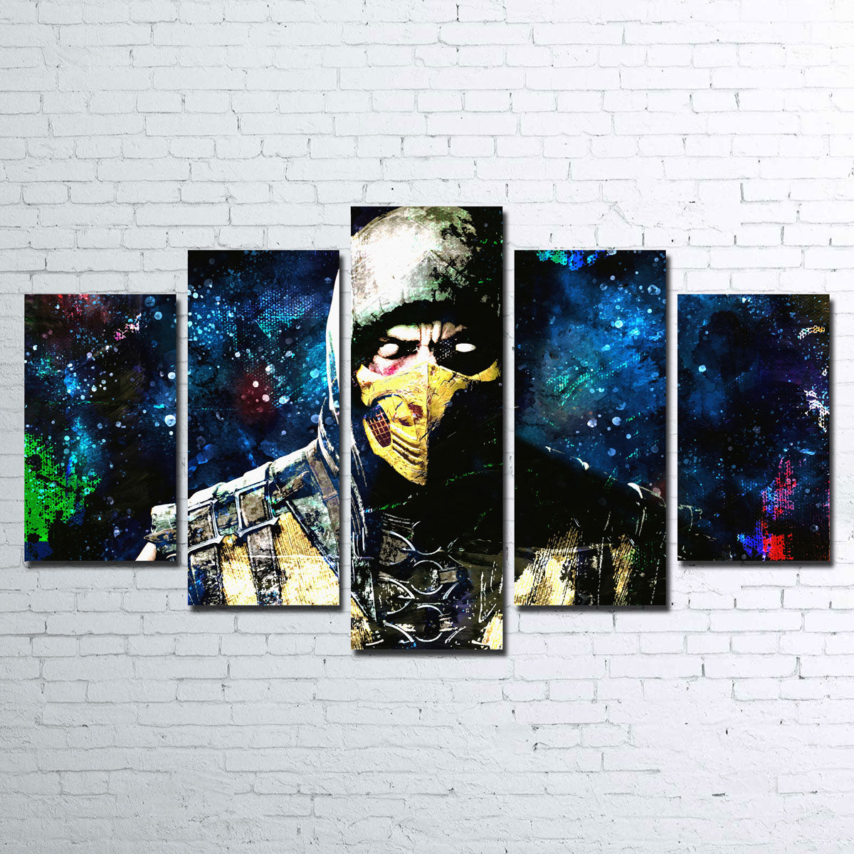 Abstract Scorpion Wall Art