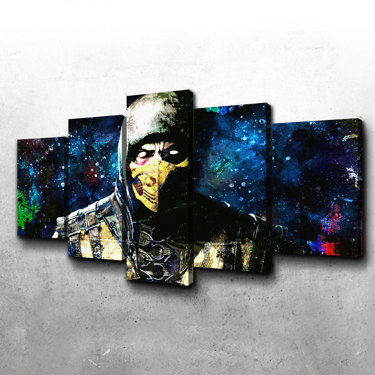 Abstract Scorpion Wall Art