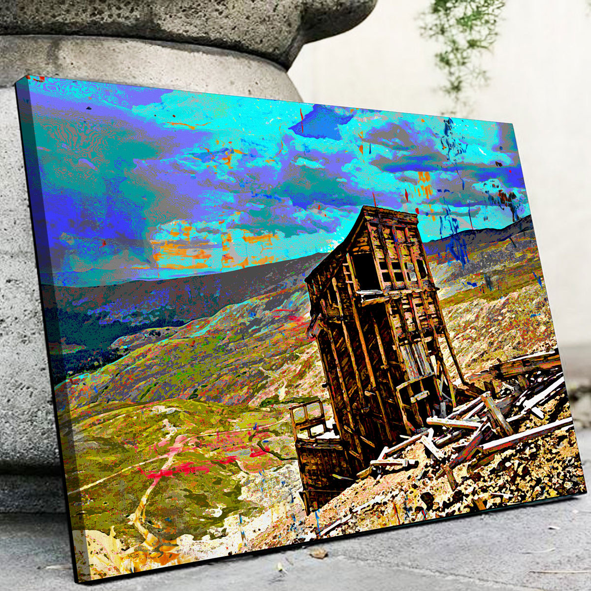 Abstract Sherman Wall Art