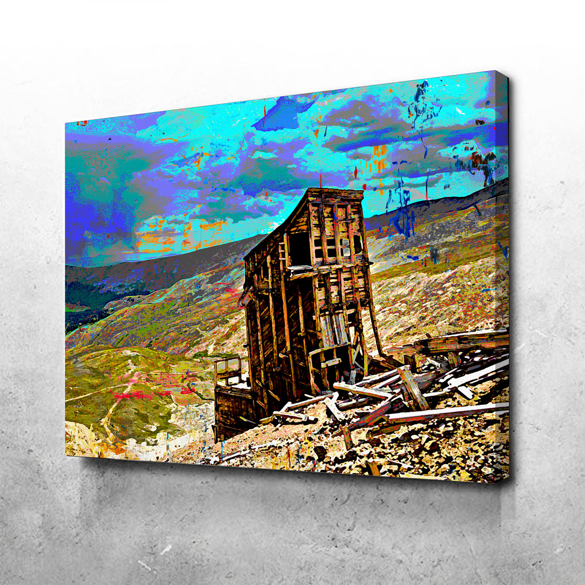 Abstract Sherman Wall Art