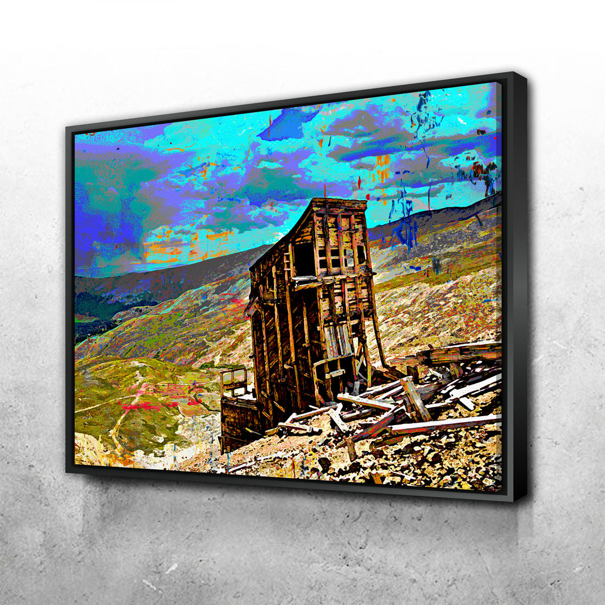 Abstract Sherman Wall Art