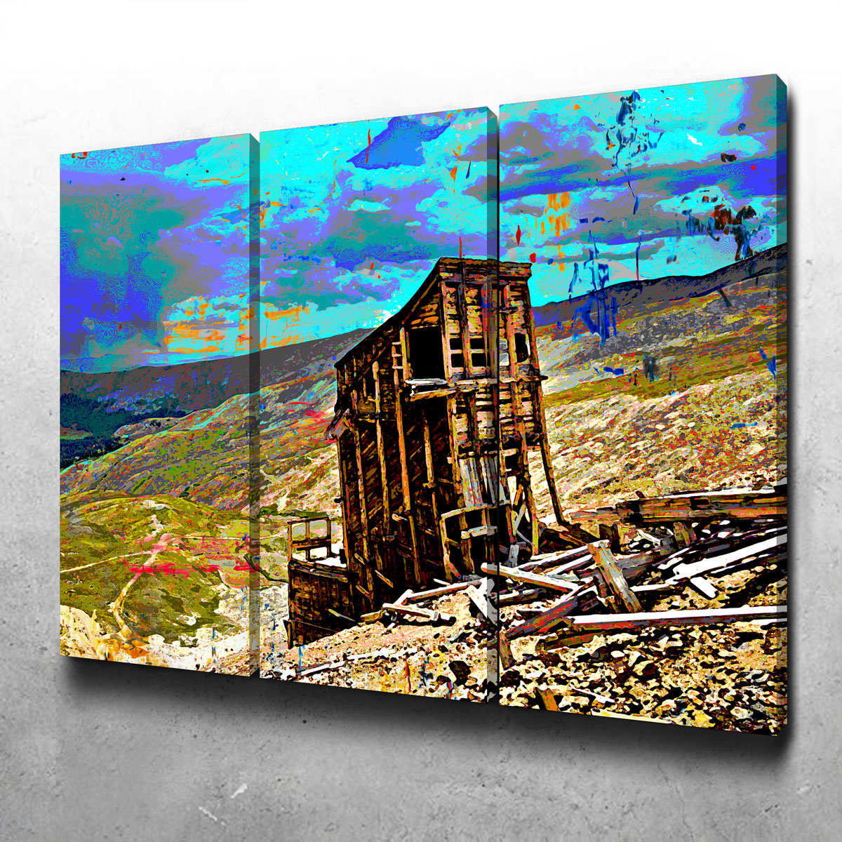 Abstract Sherman Wall Art
