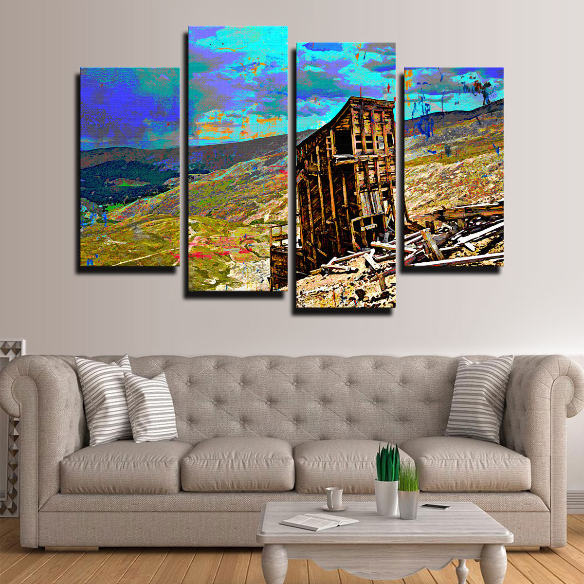 Abstract Sherman Wall Art