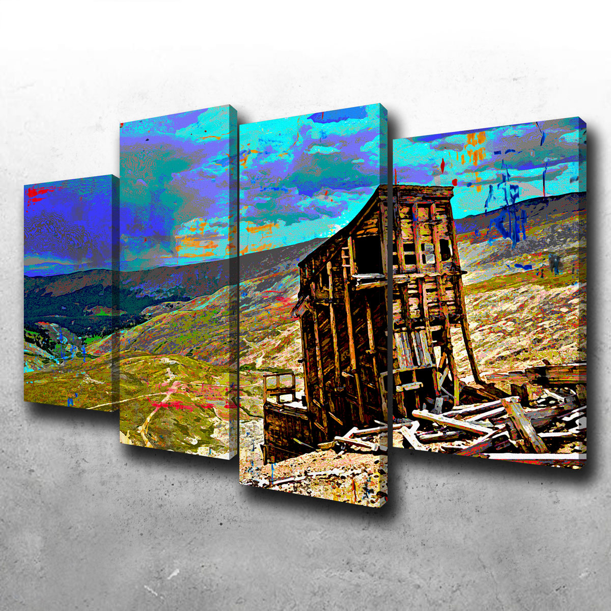 Abstract Sherman Wall Art