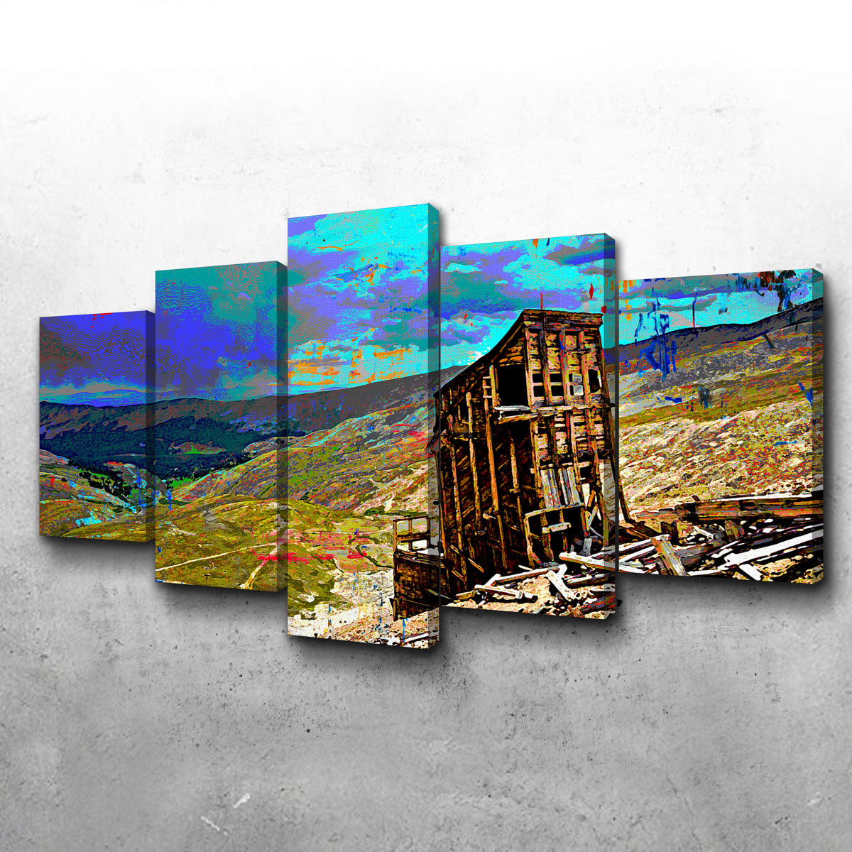 Abstract Sherman Wall Art