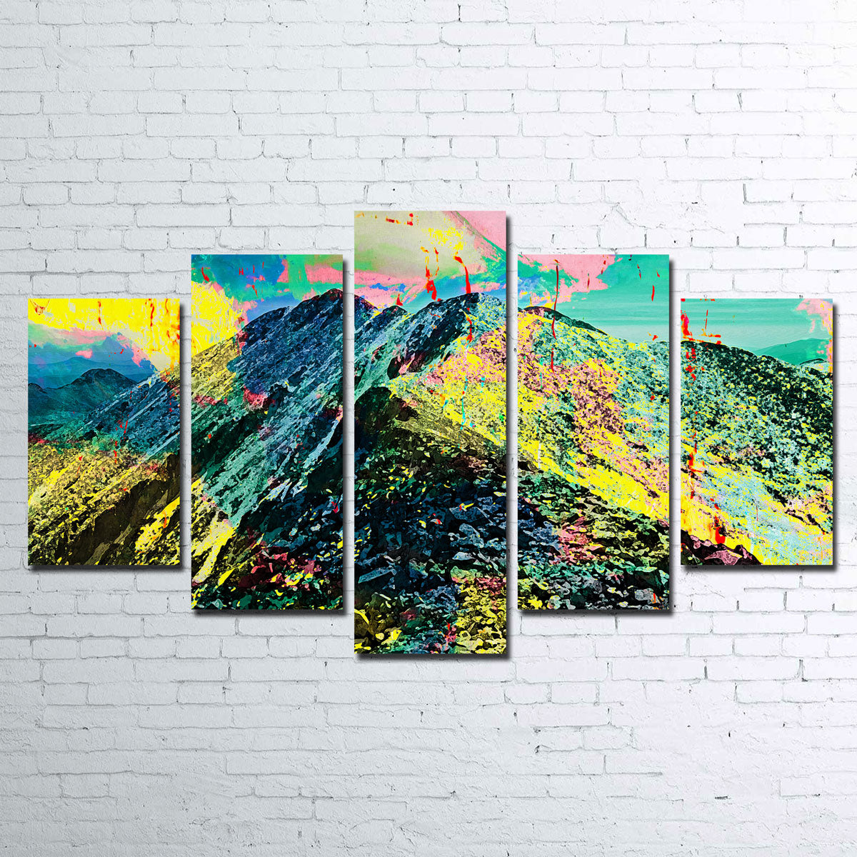 Abstract Tabeguache Canvas Set