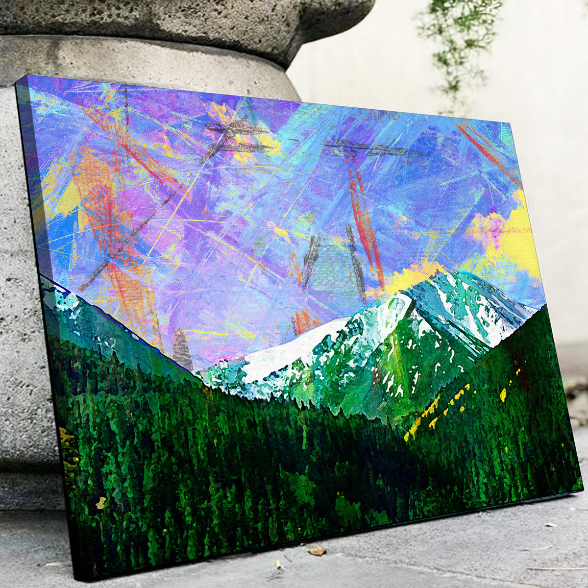 Abstract Torreys Wall Art