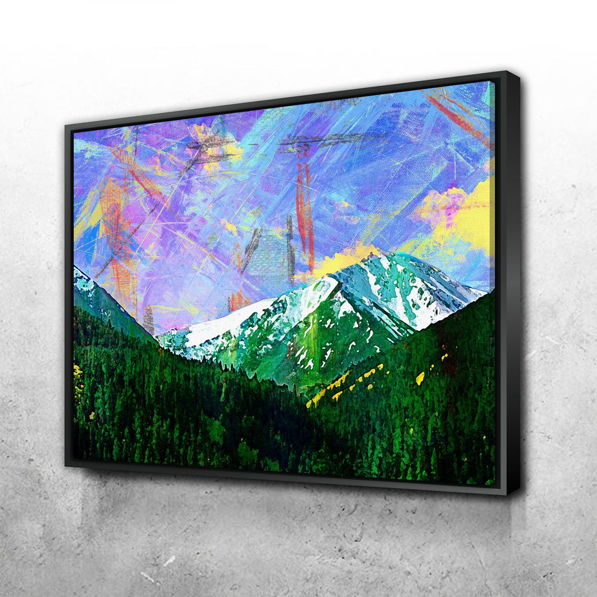 Abstract Torreys Wall Art