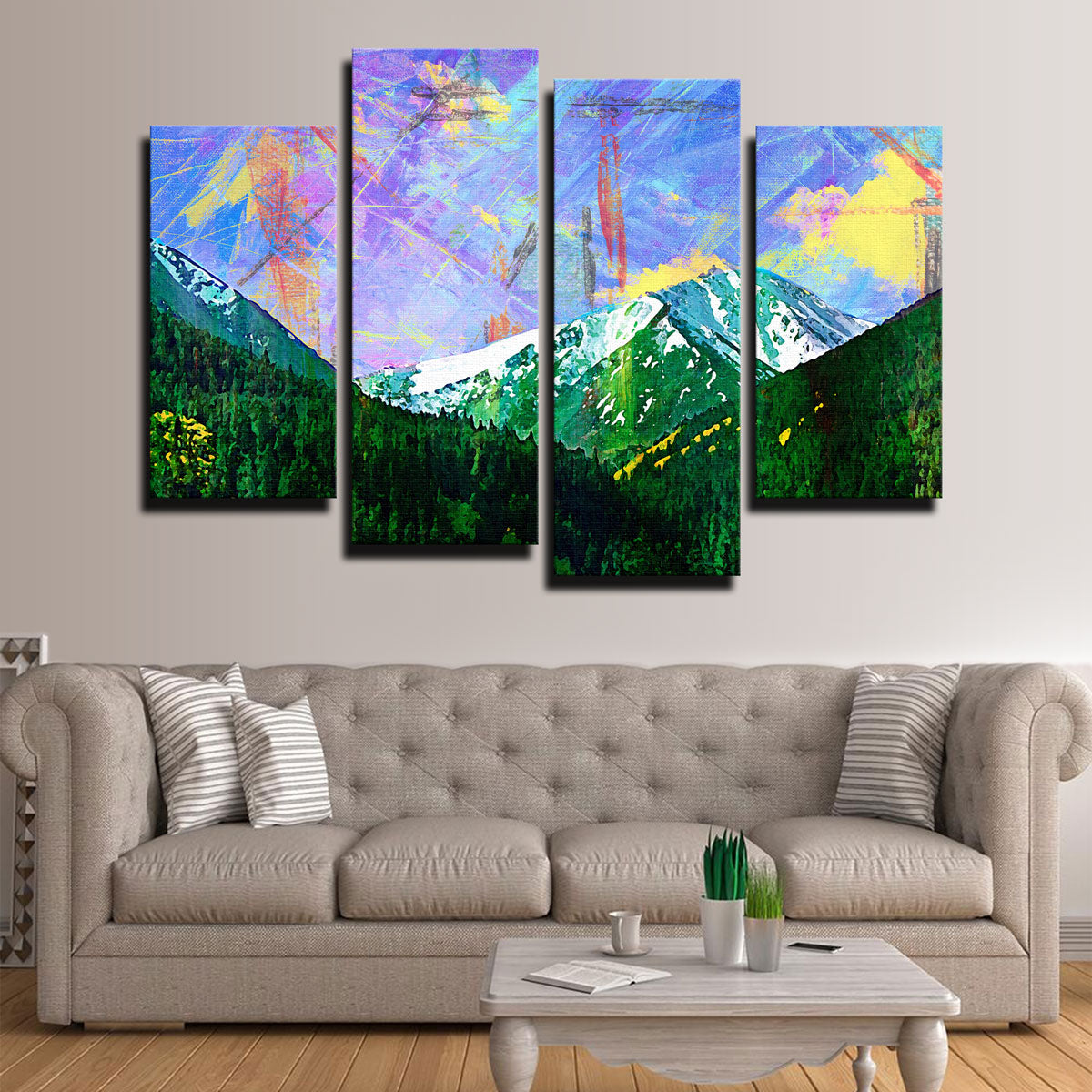 Abstract Torreys Wall Art