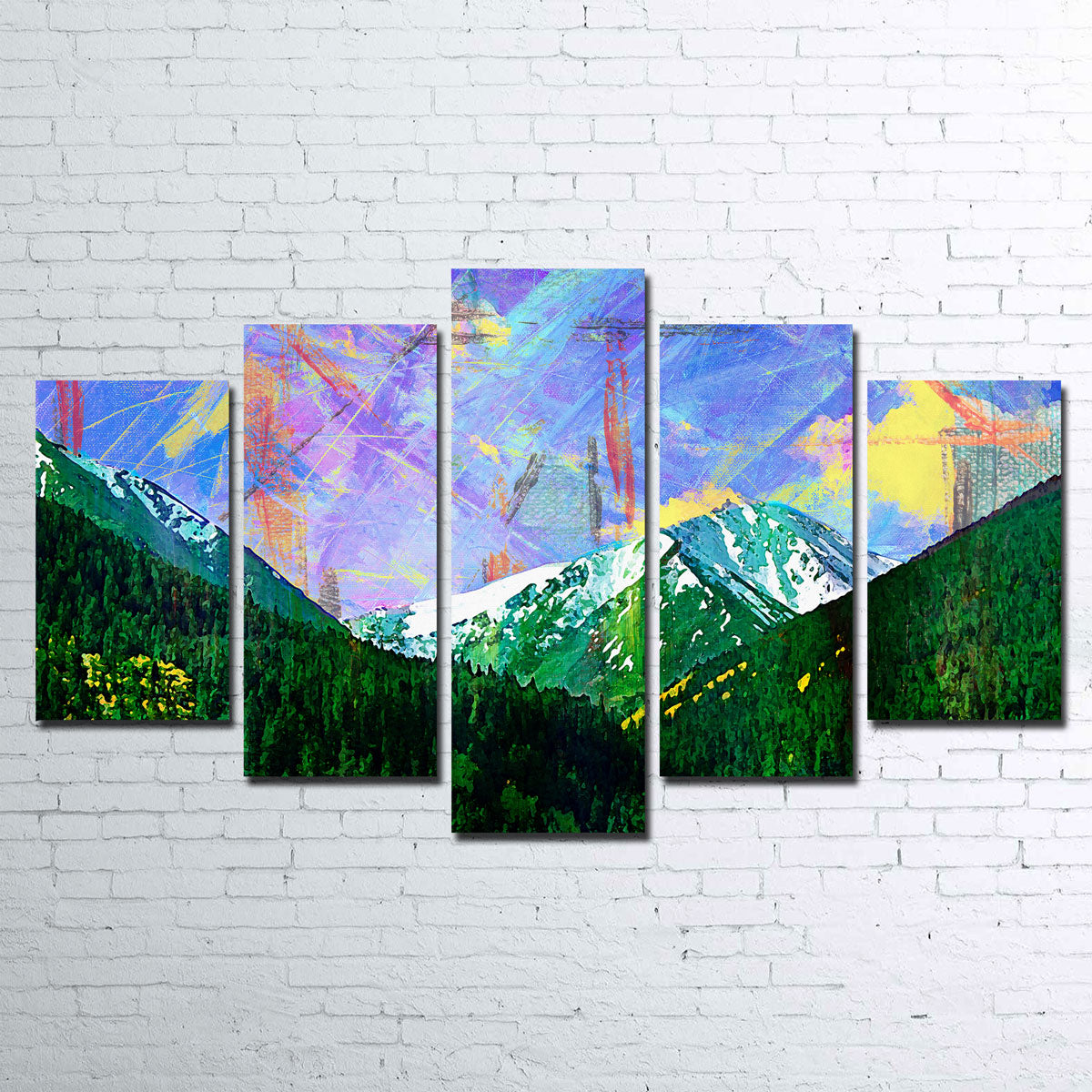 Abstract Torreys Wall Art