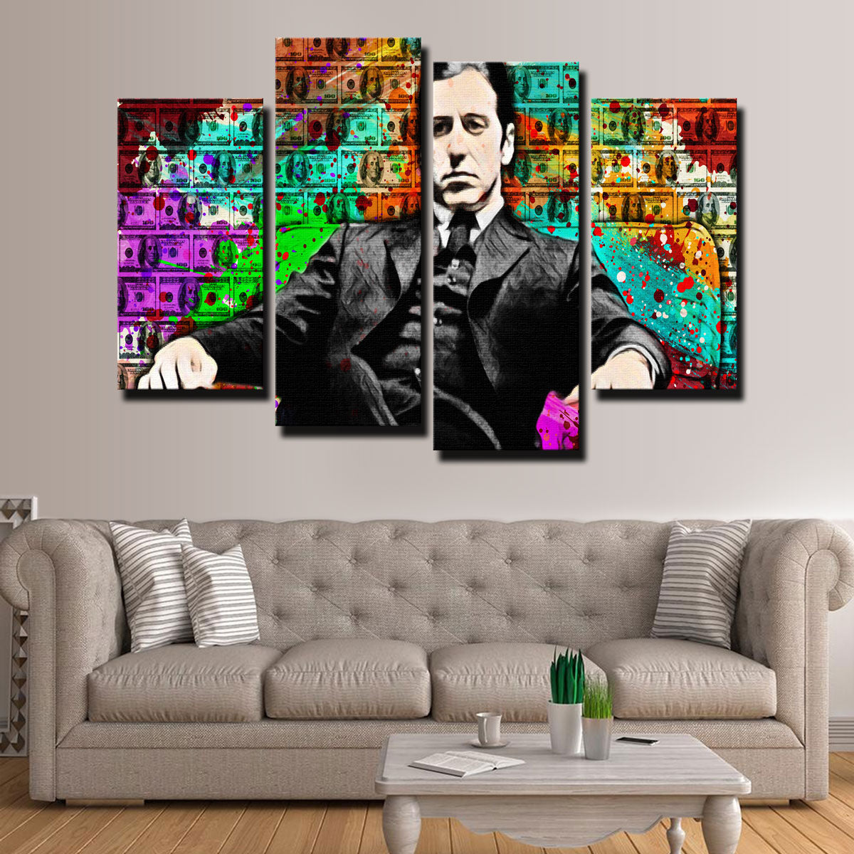 Abstract Godfather Wall Art