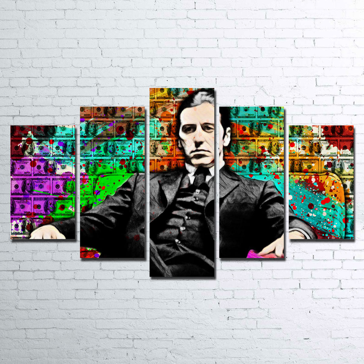 Abstract Godfather Canvas Set