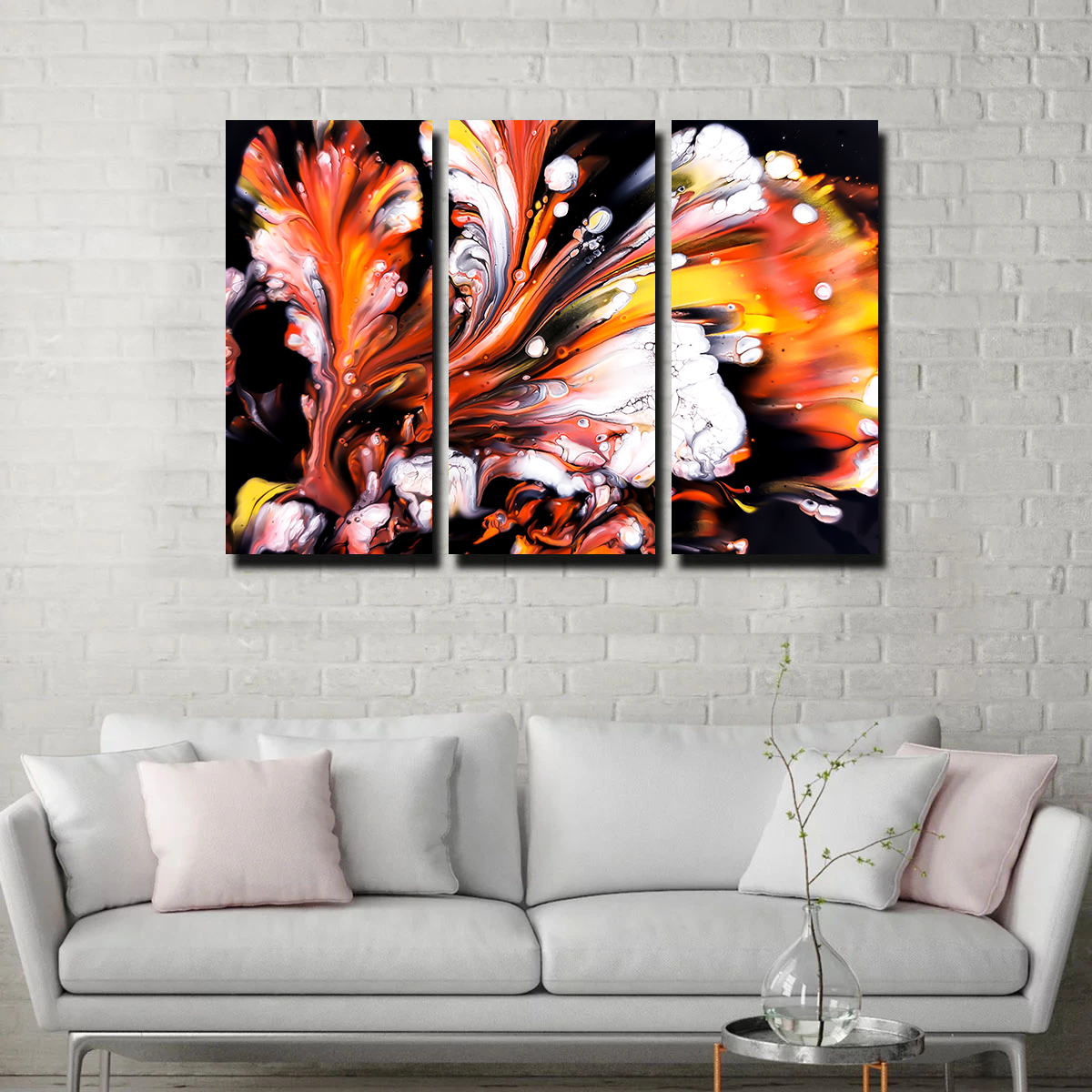 Abstract Blossom Wall Art