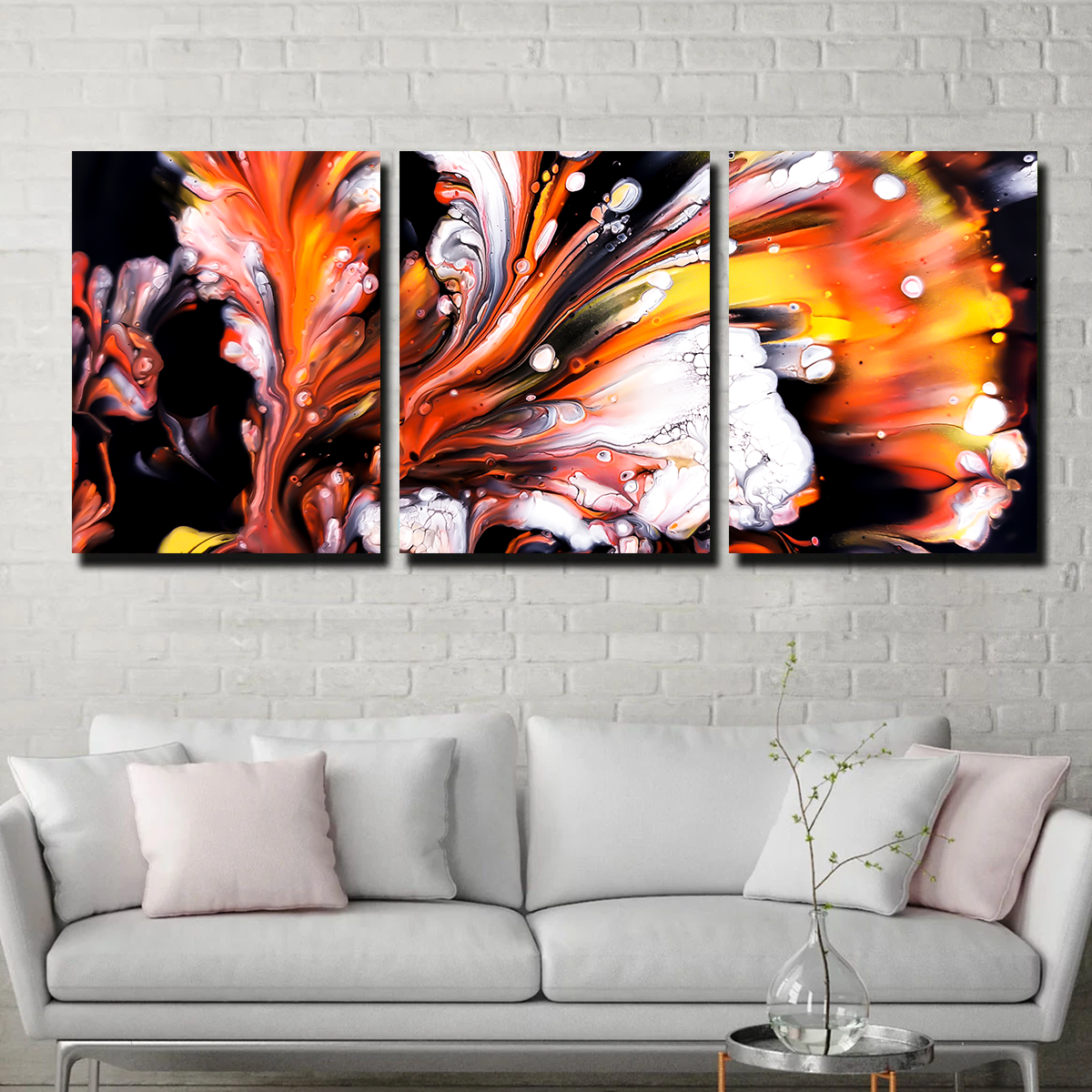 Abstract Blossom Wall Art