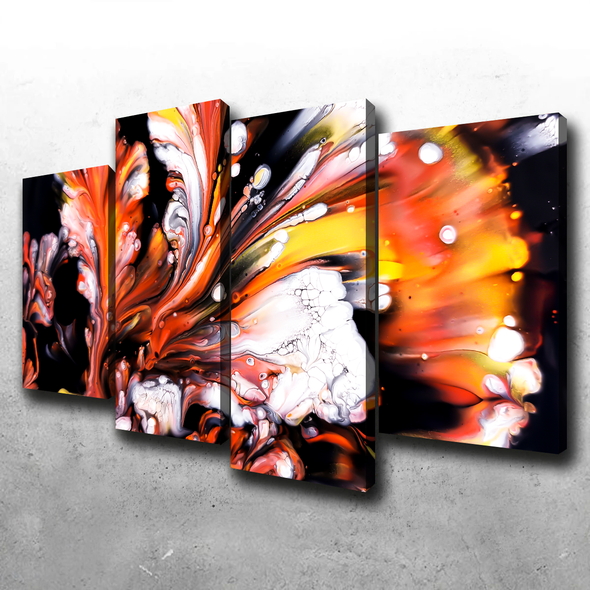 Abstract Blossom Wall Art