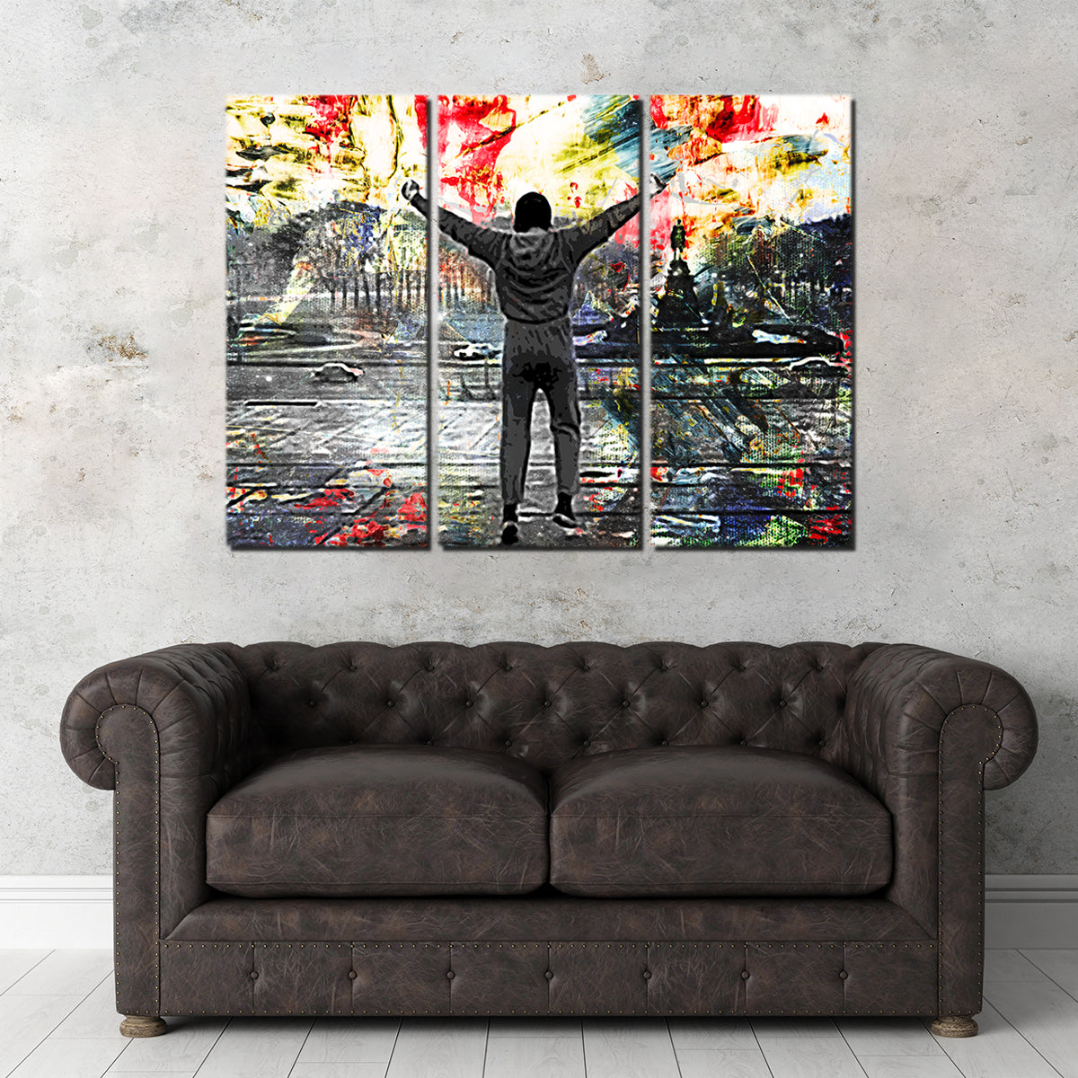 Abstract Rocky Canvas Set