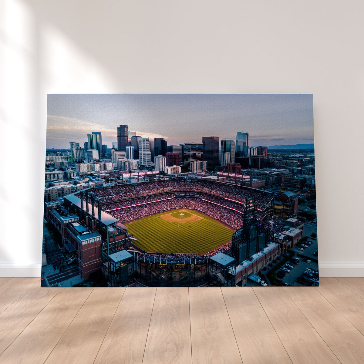 Aerial of Coors Field Wall Art