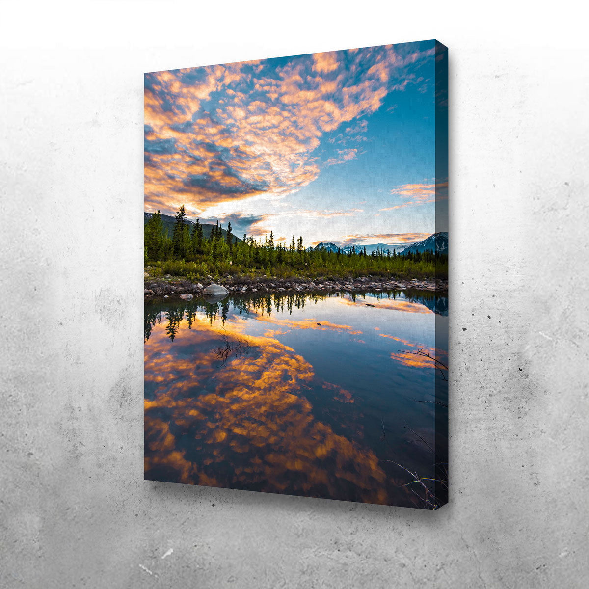 Alaskan Evening Wall Art