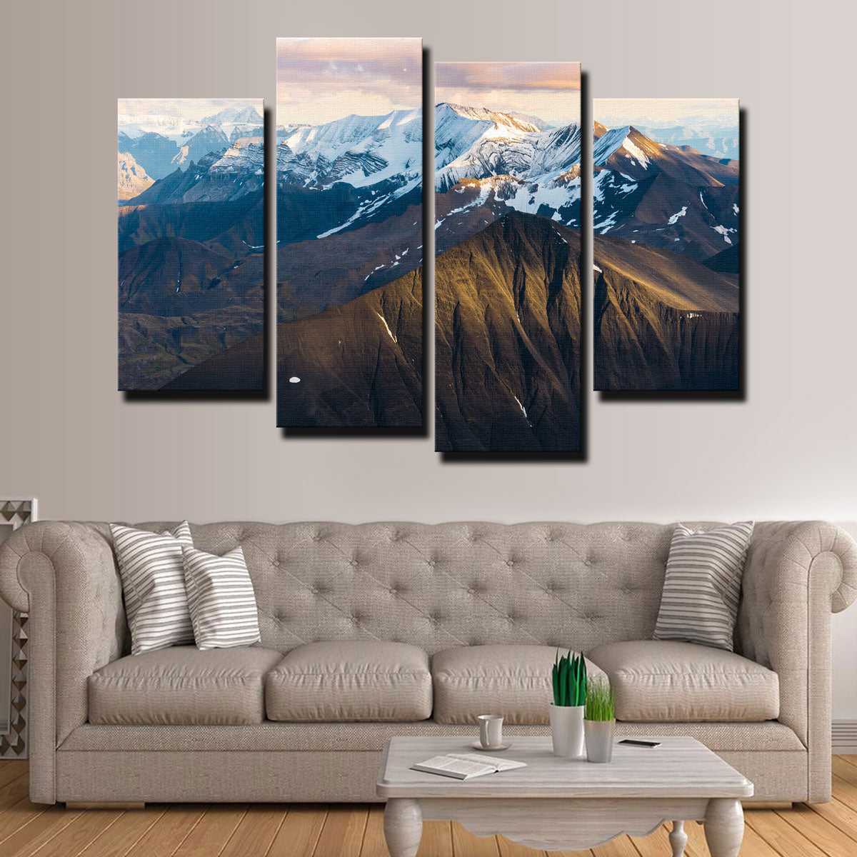 Alaskan Mountains Wall Art