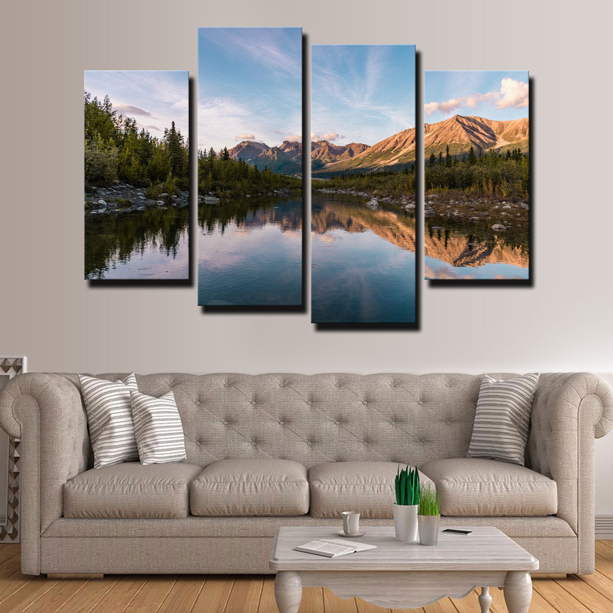 Alaskan Reflection Wall Art