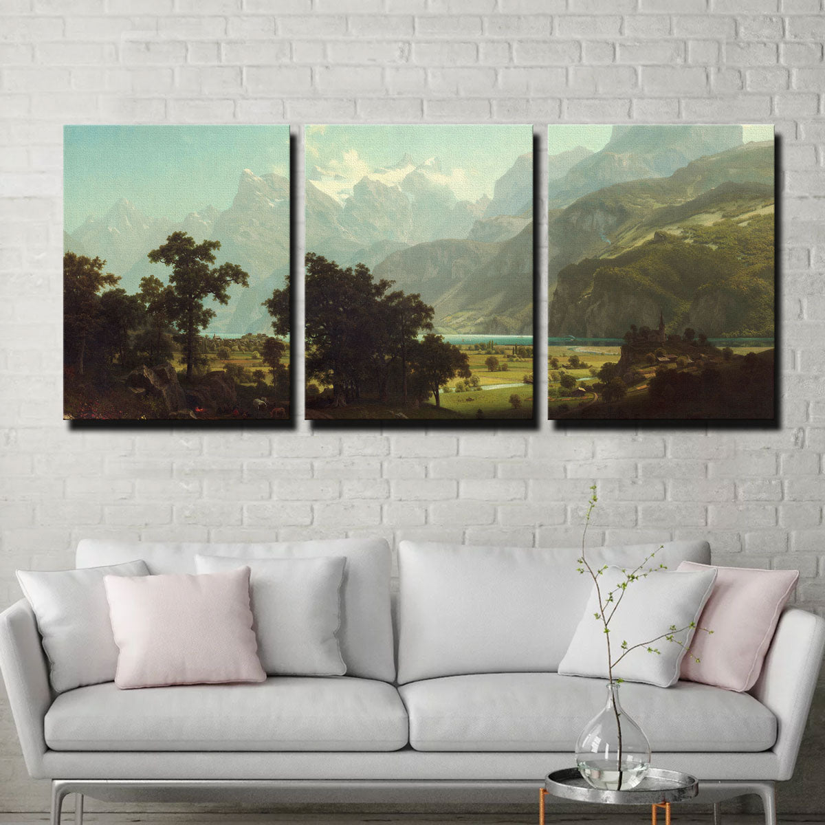 Lake Lucerne Canvas Set