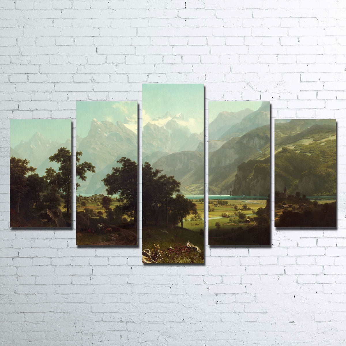 Lake Lucerne Canvas Set