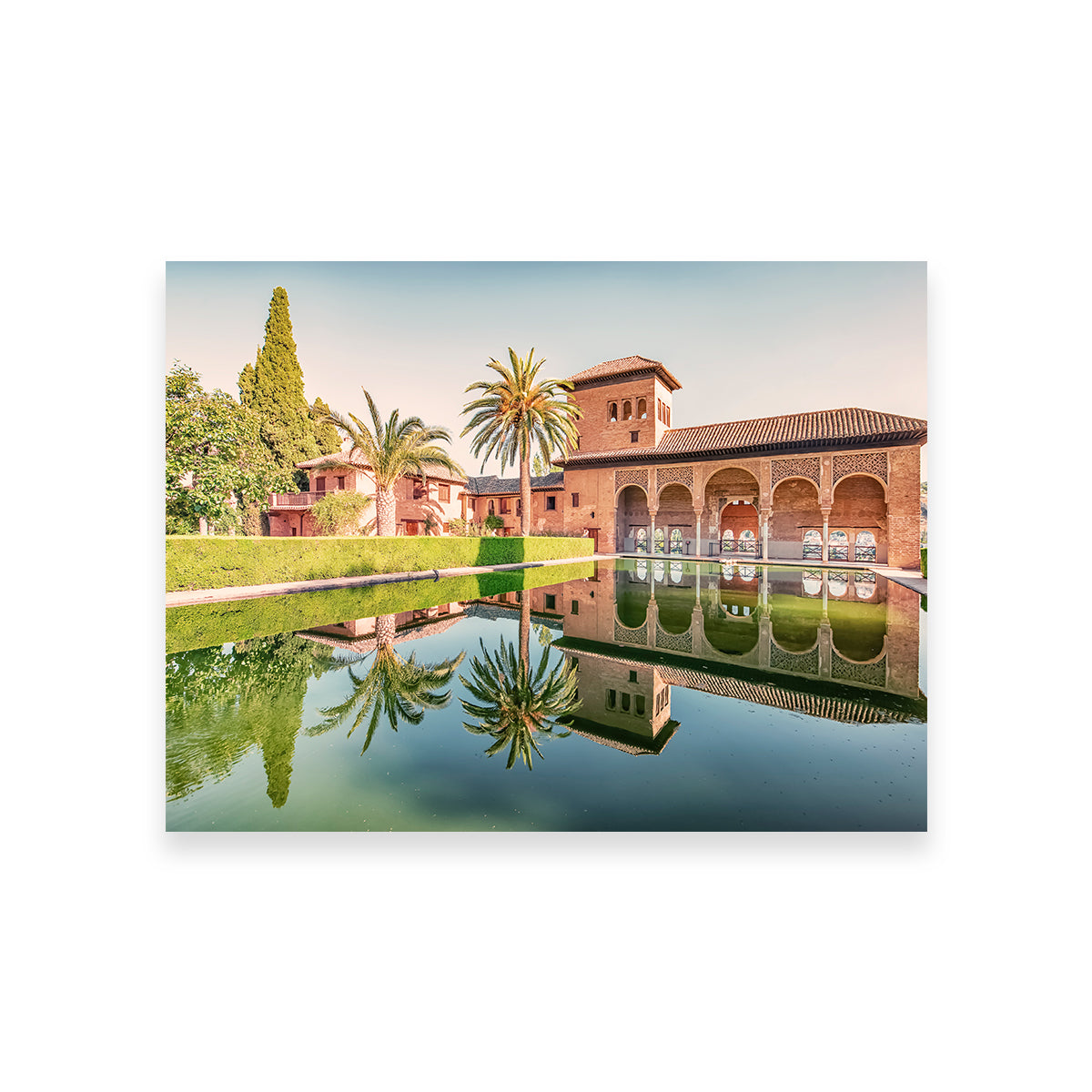 Alhambra Garden Wall Art
