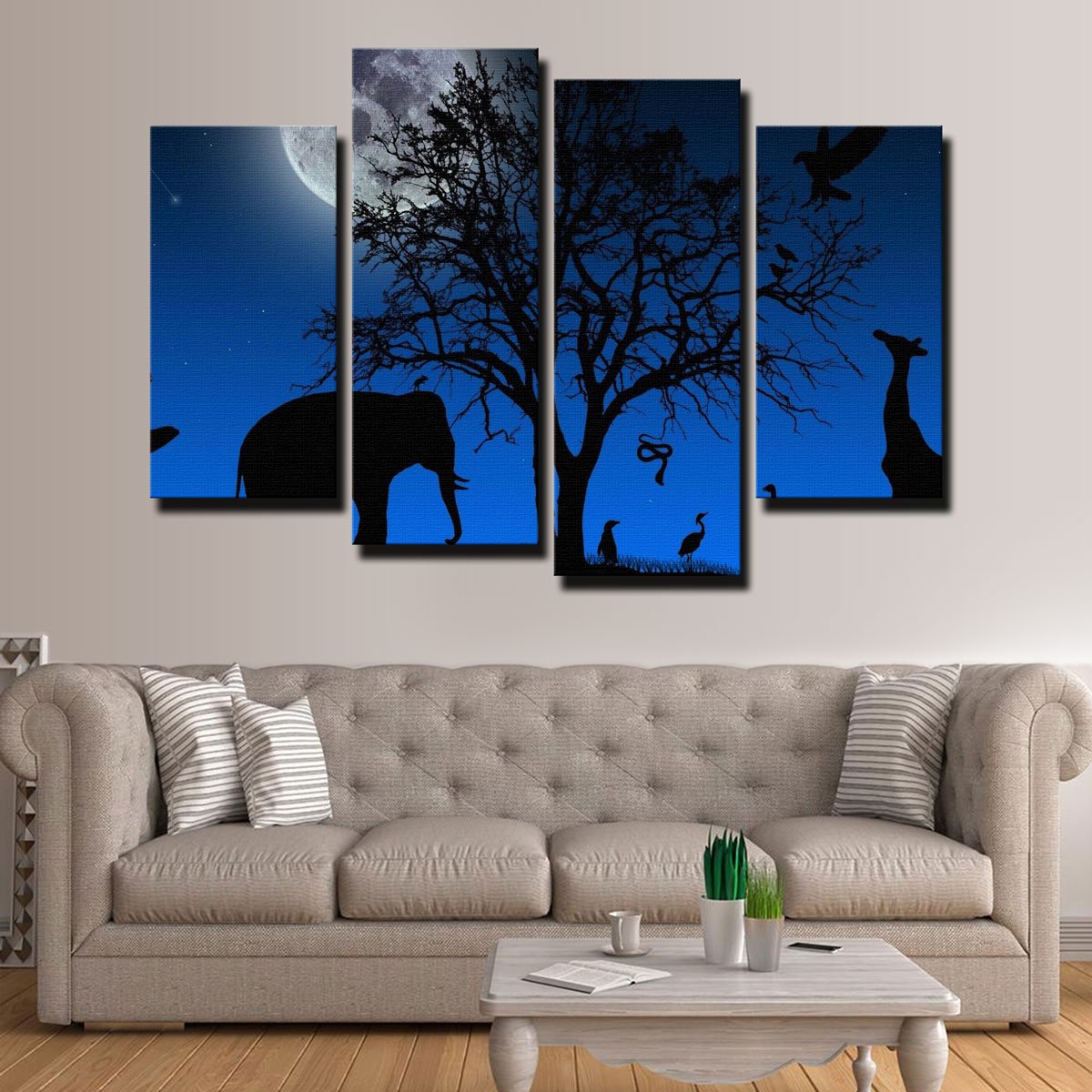 Nights in Africa Canvas Set