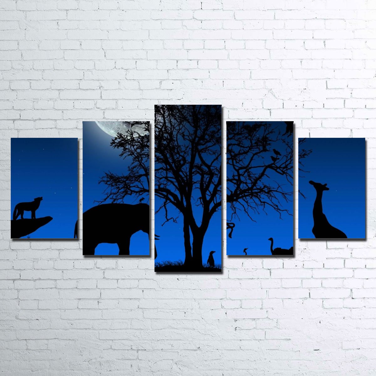 Nights in Africa Canvas Set