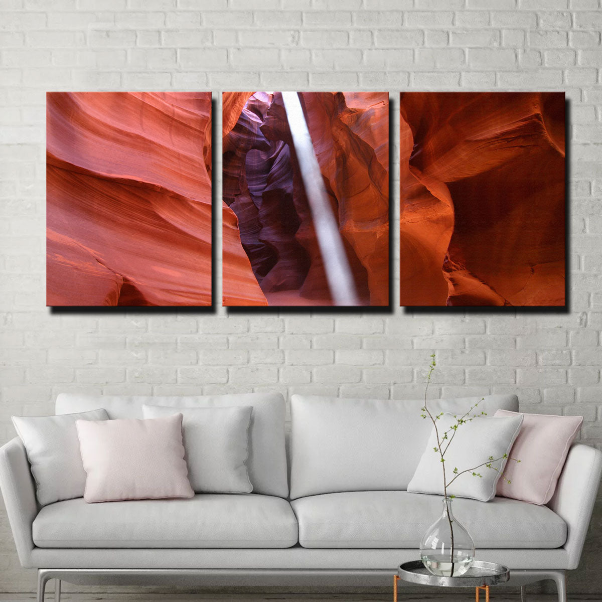 Antelope Canyon Light Beam Wall Art