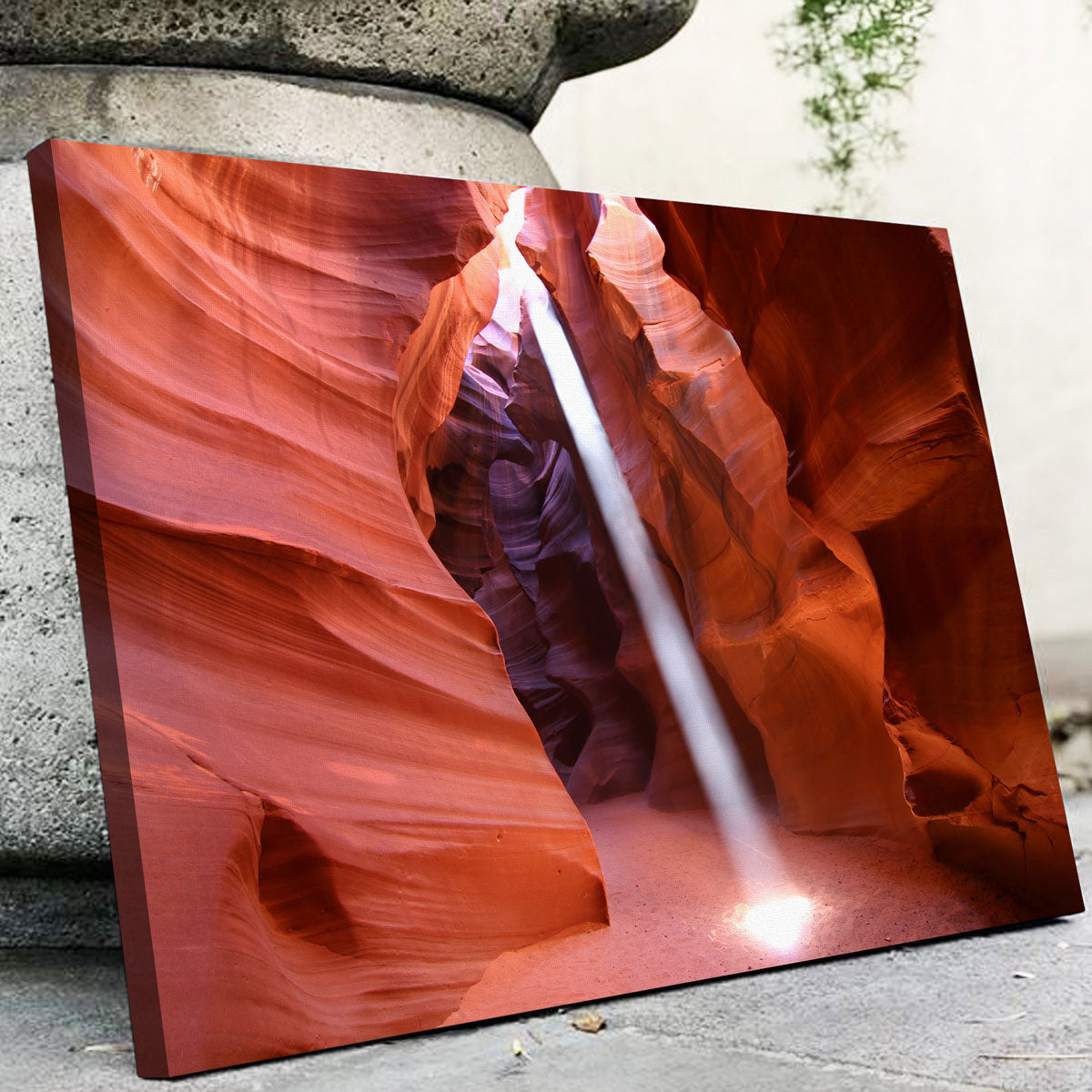 Antelope Canyon Light Beam Wall Art