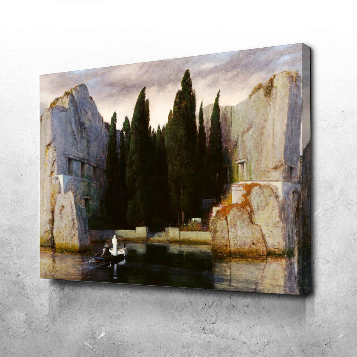 Die Toteninsel Wall Art