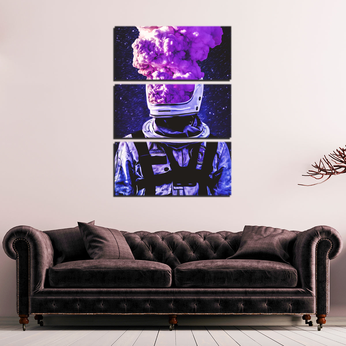 Astronaut Haze Wall Art