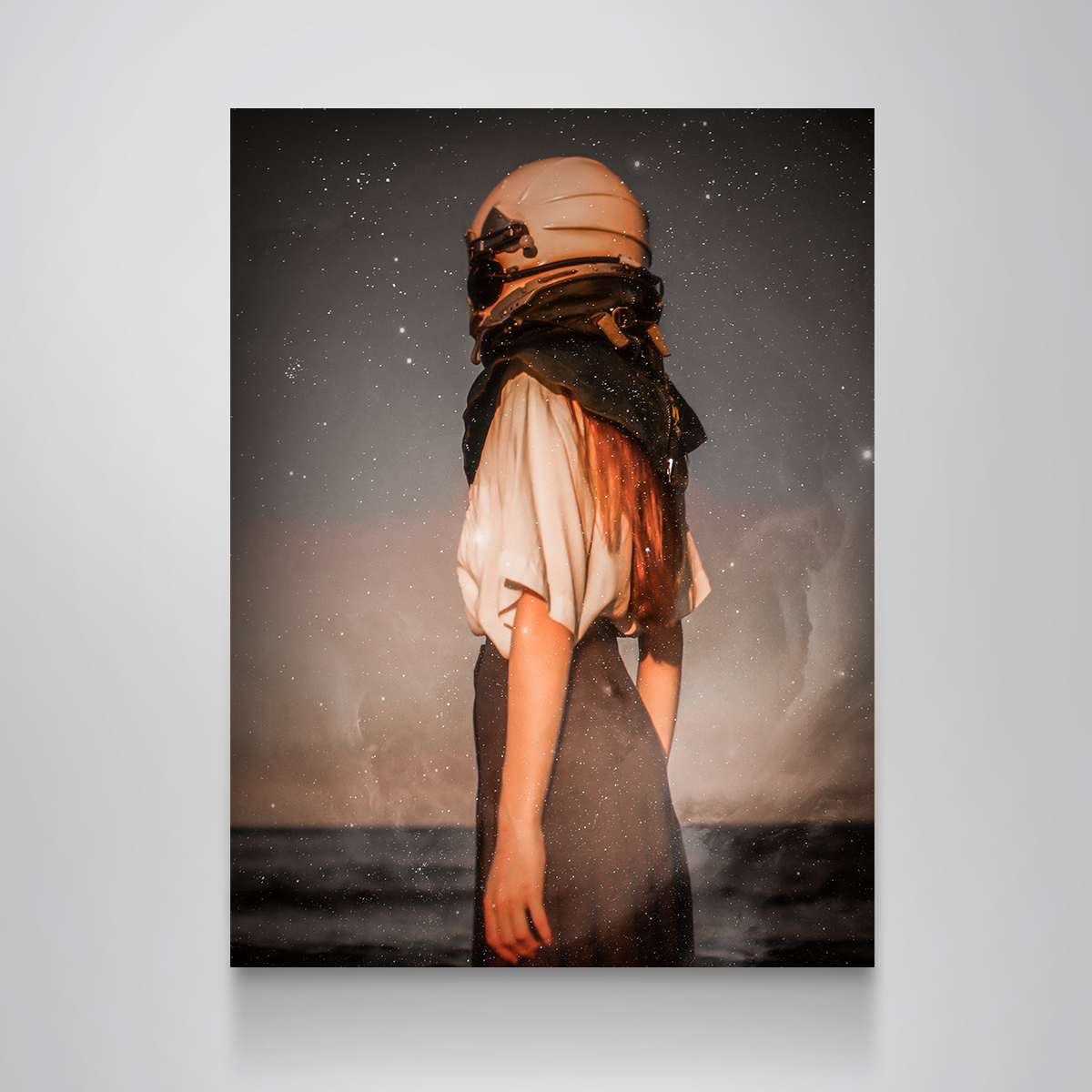 Astronaut Girl Wall Art