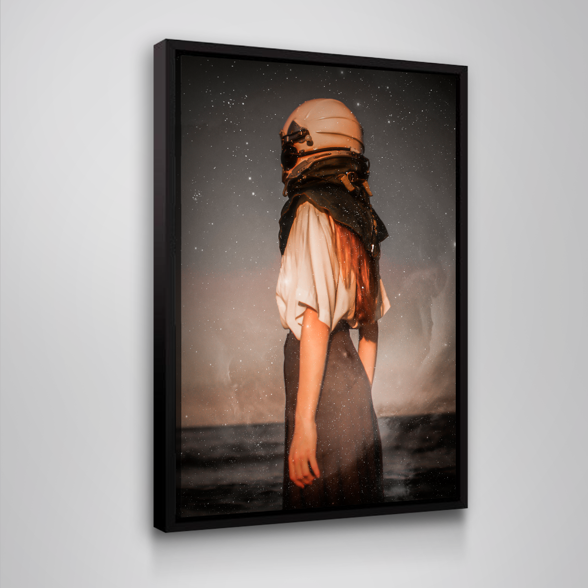Astronaut Girl Wall Art