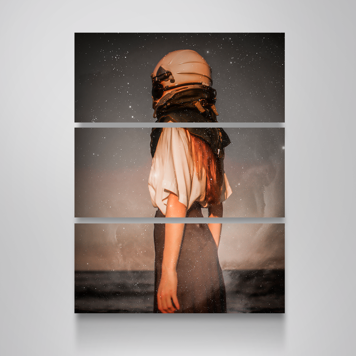 Astronaut Girl Wall Art