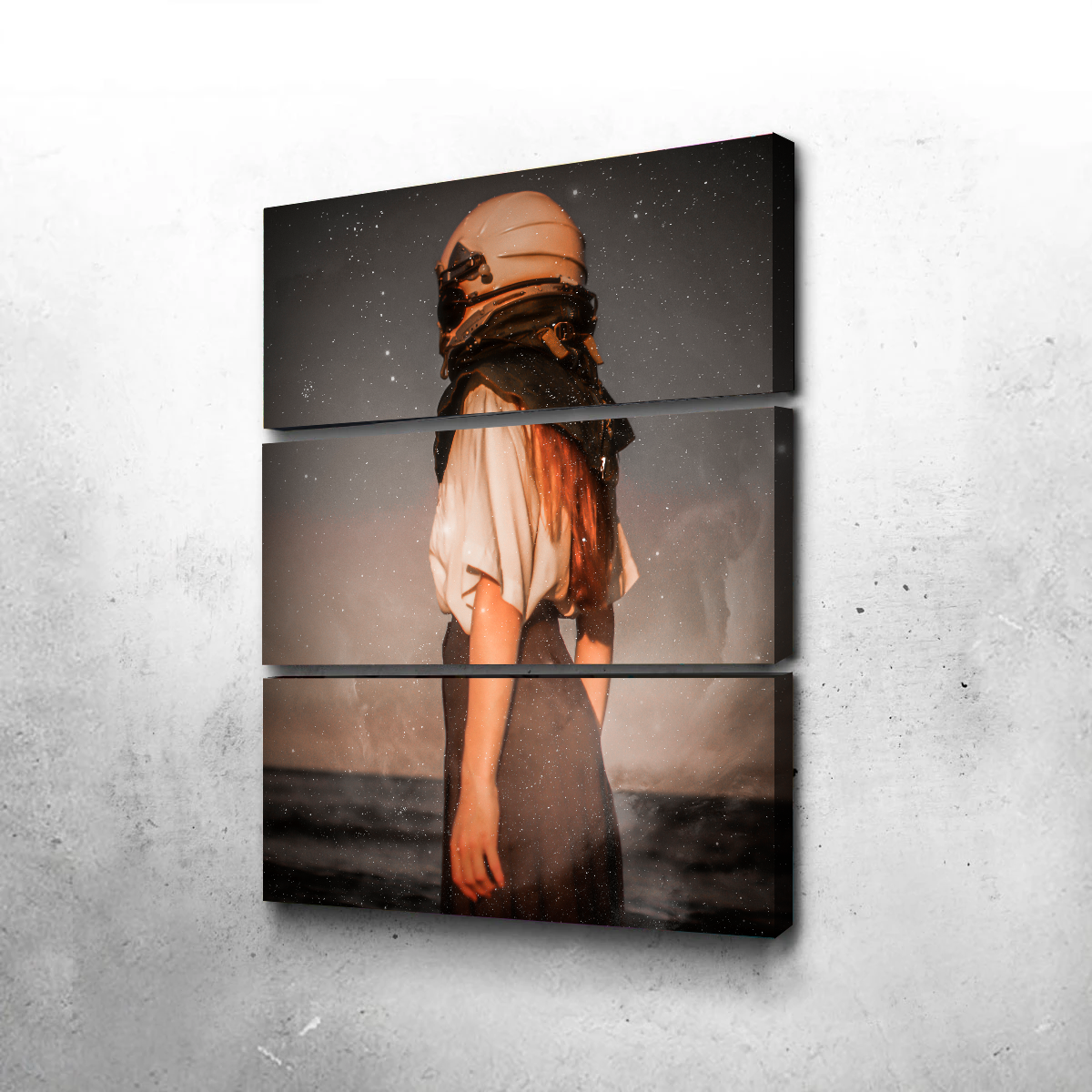 Astronaut Girl Wall Art
