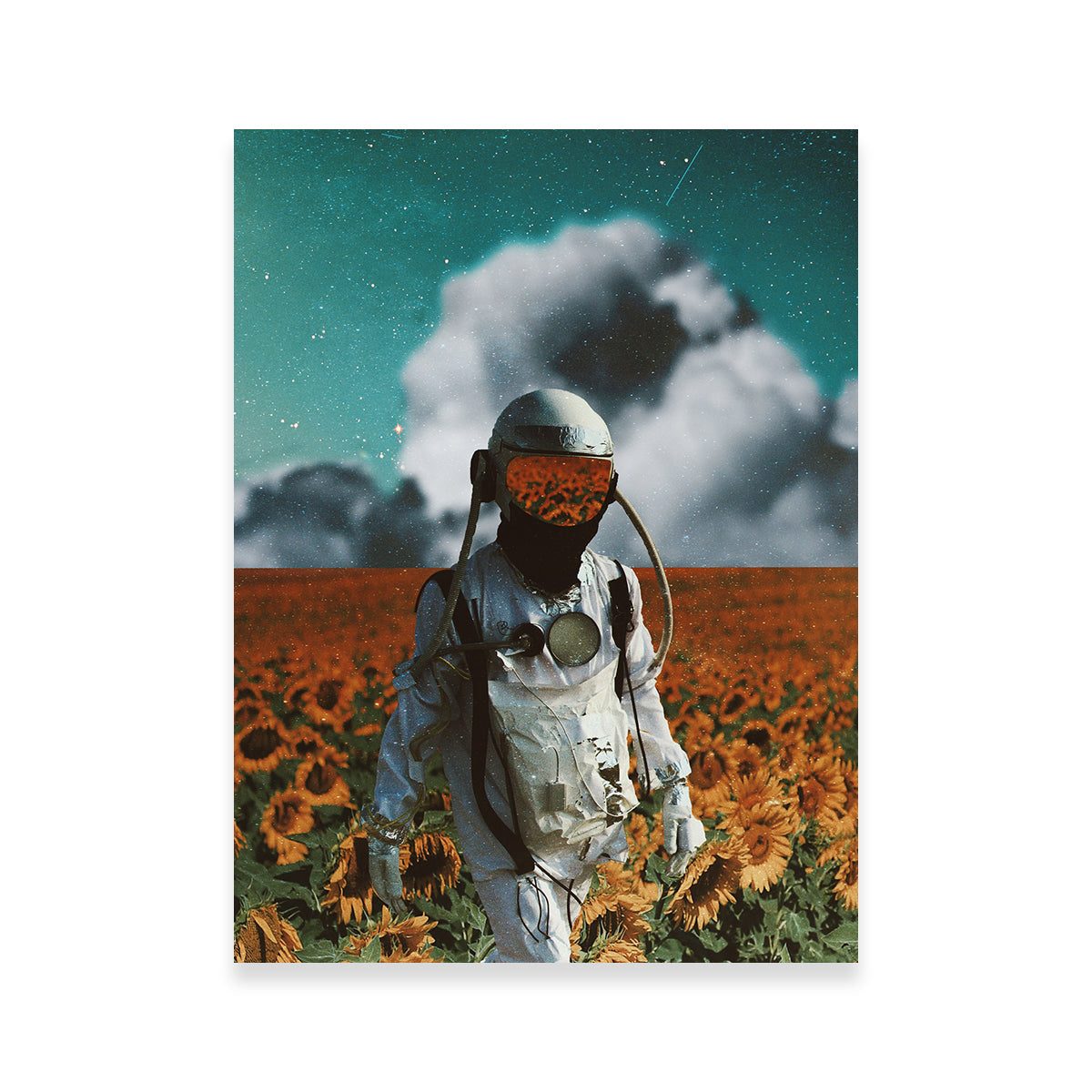 Astro Sun Flower Wall Art