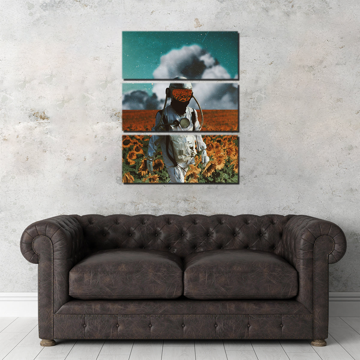 Astro Sun Flower Wall Art