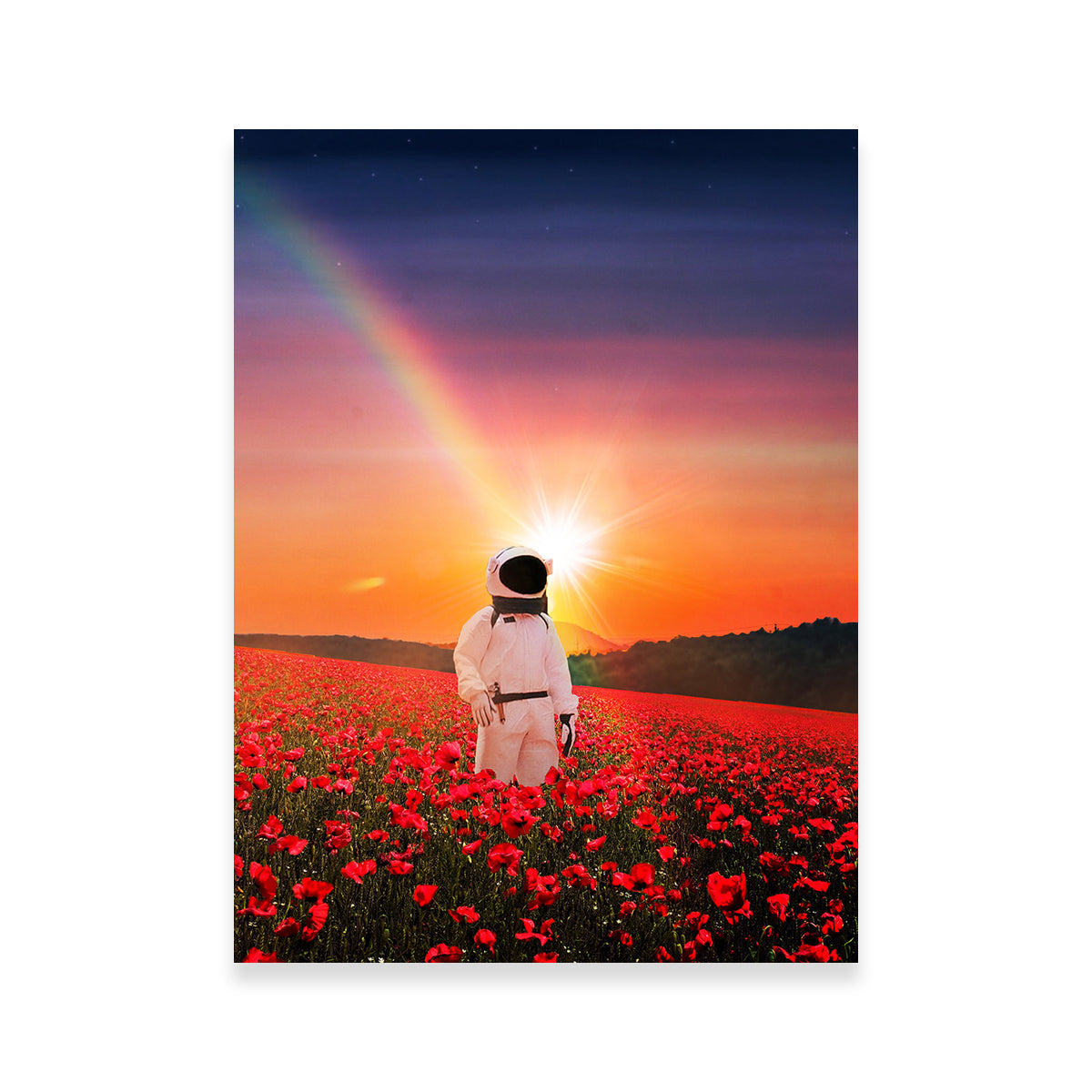 Astro Sunset Wall Art