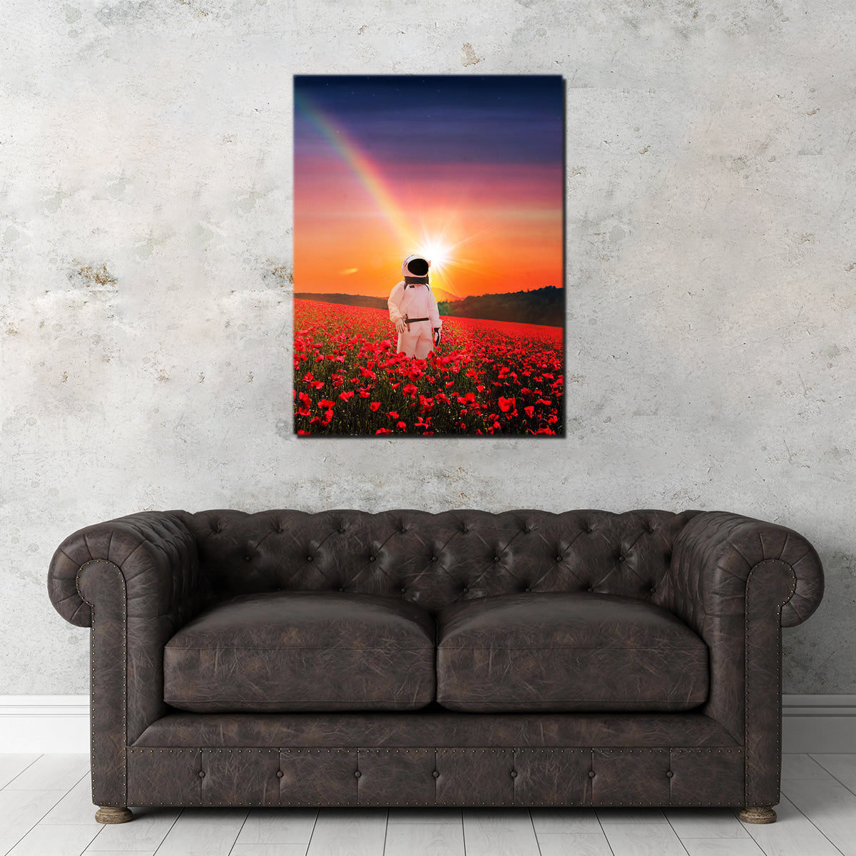 Astro Sunset Wall Art