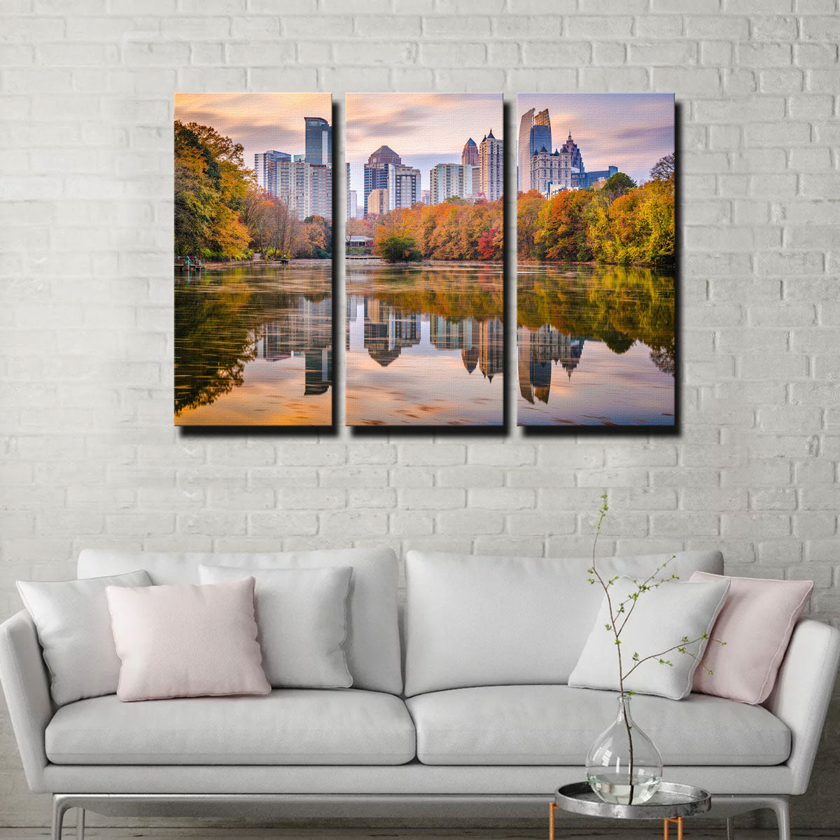 Atlanta From The Park Wall Art