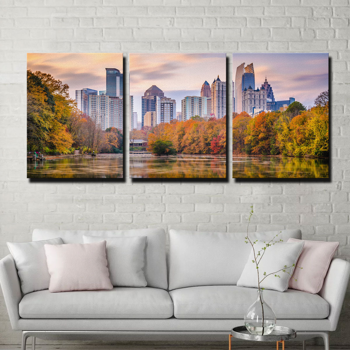 Atlanta From The Park Wall Art